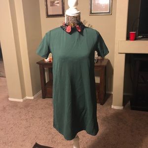 Zara collared dress nwot
